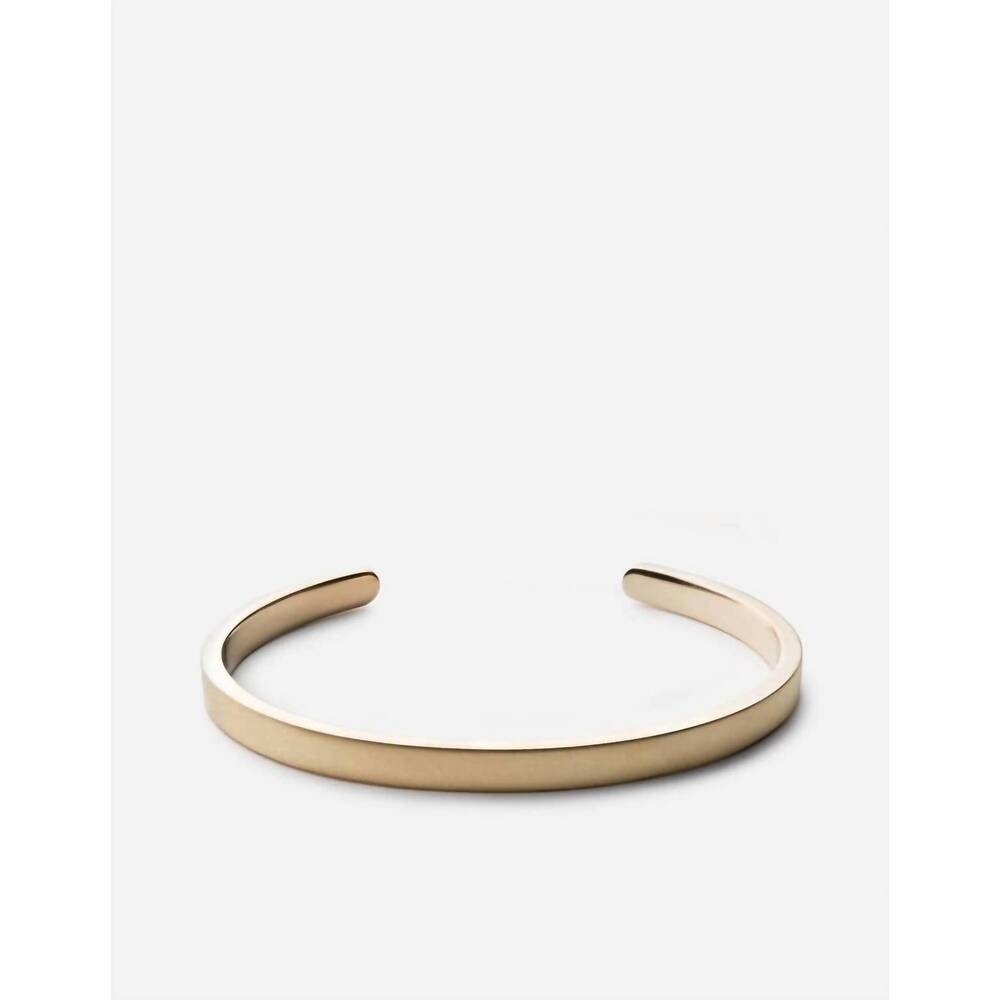 NEW MIANSAI men's large singular cuff bracelets in brass matte